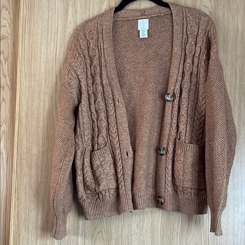 Women's Cable Knit Cardigan Sweater